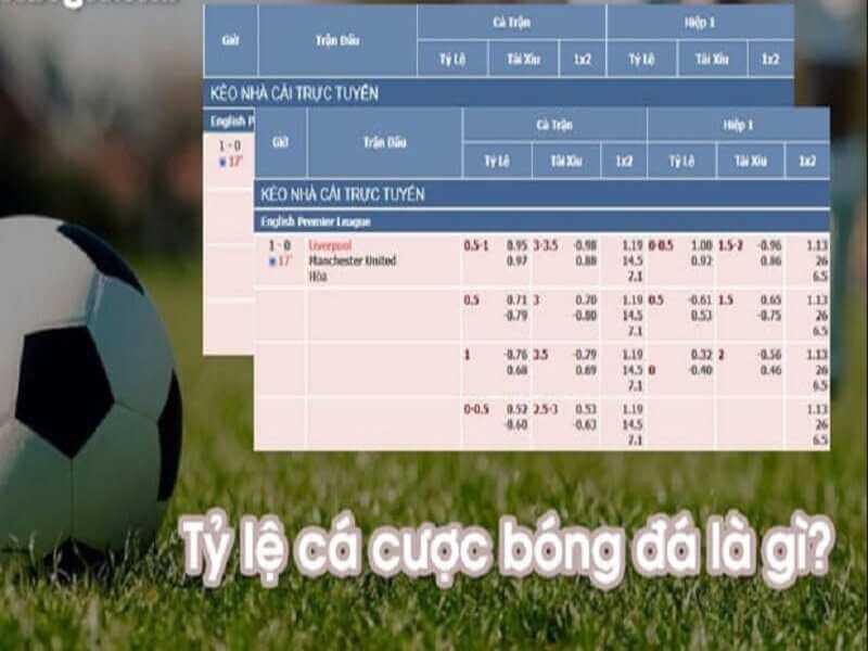 Tim hieu ty le ca cuoc bong da 1 Kèo Châu Á